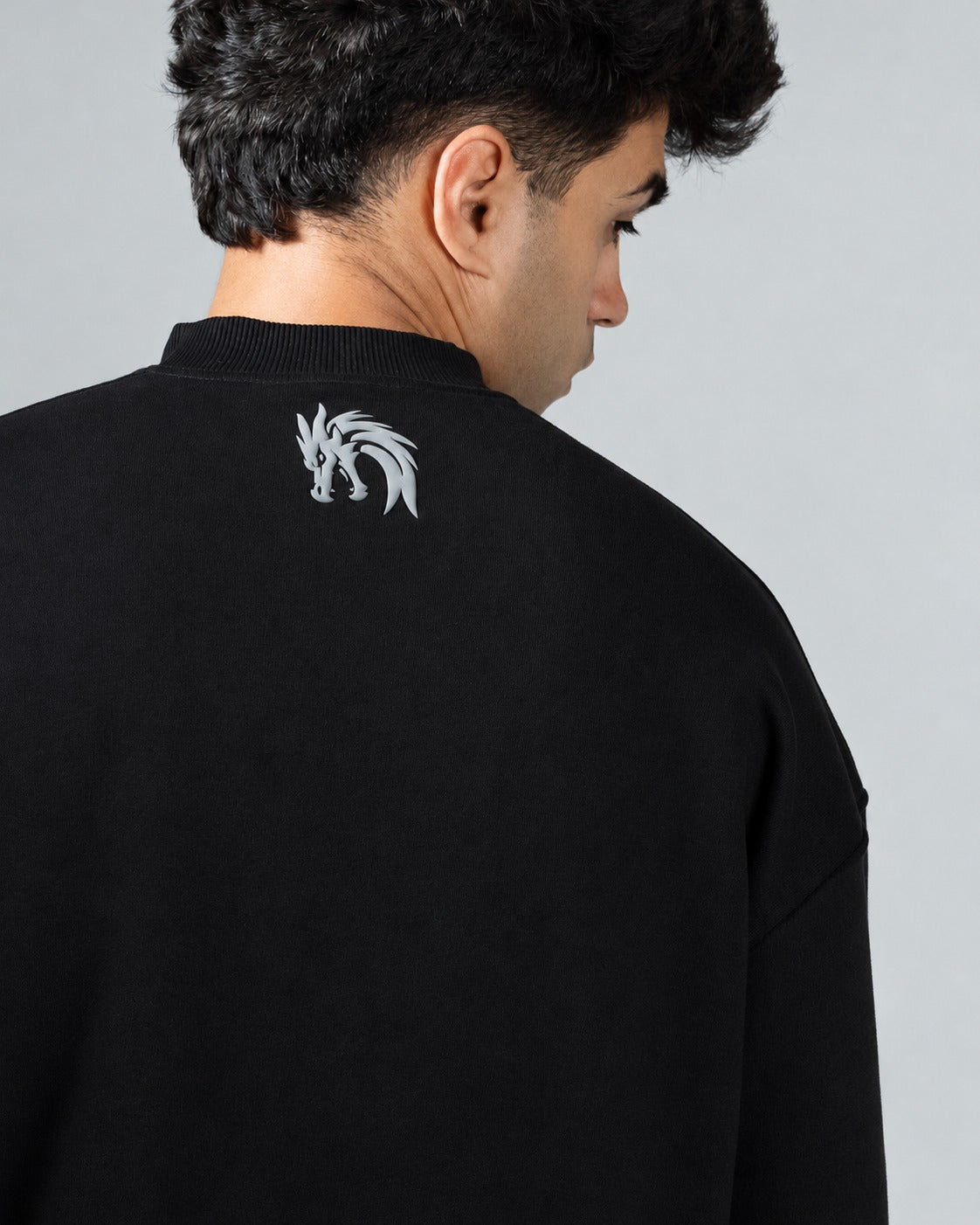 Oversized Henley Tee