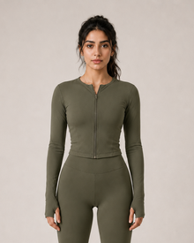 Women Zip Up Jacket