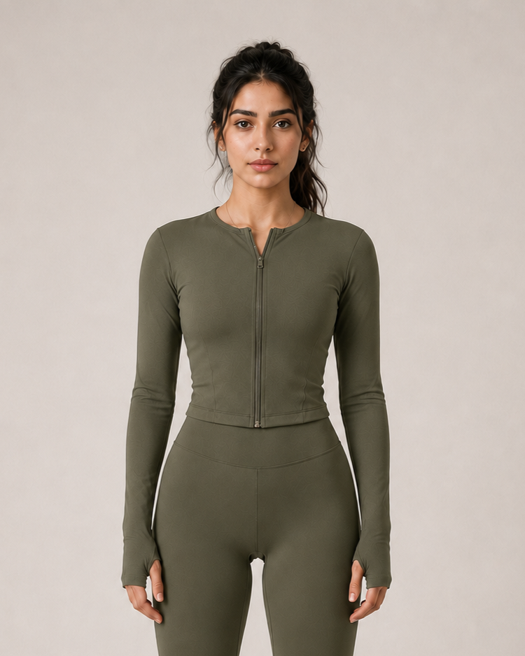 Women Zip Up Jacket