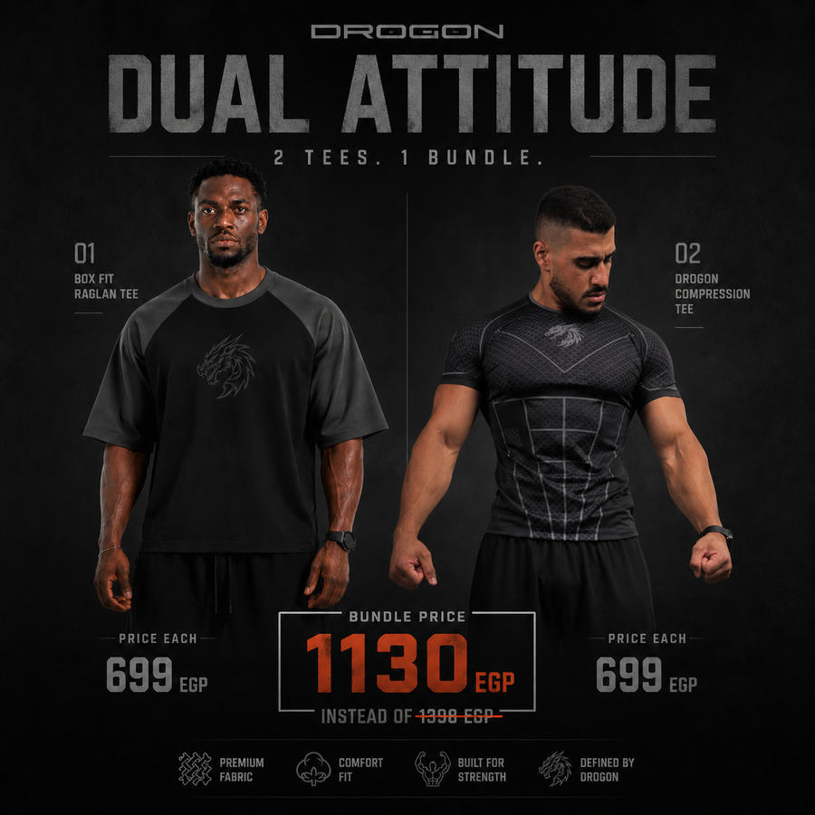 Dual Attitude — Box Fit Raglan + Compression