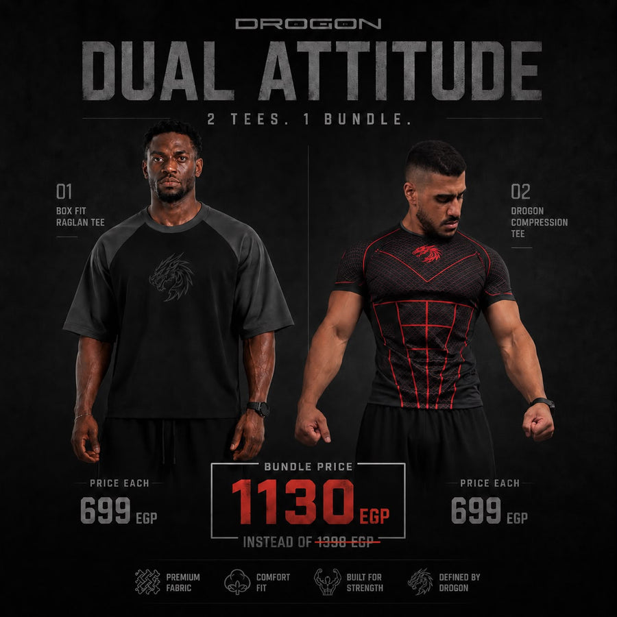 Dual Attitude — Box Fit Raglan + Compression