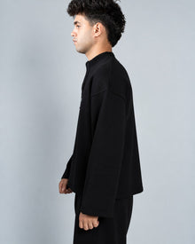 Oversized Henley Tee