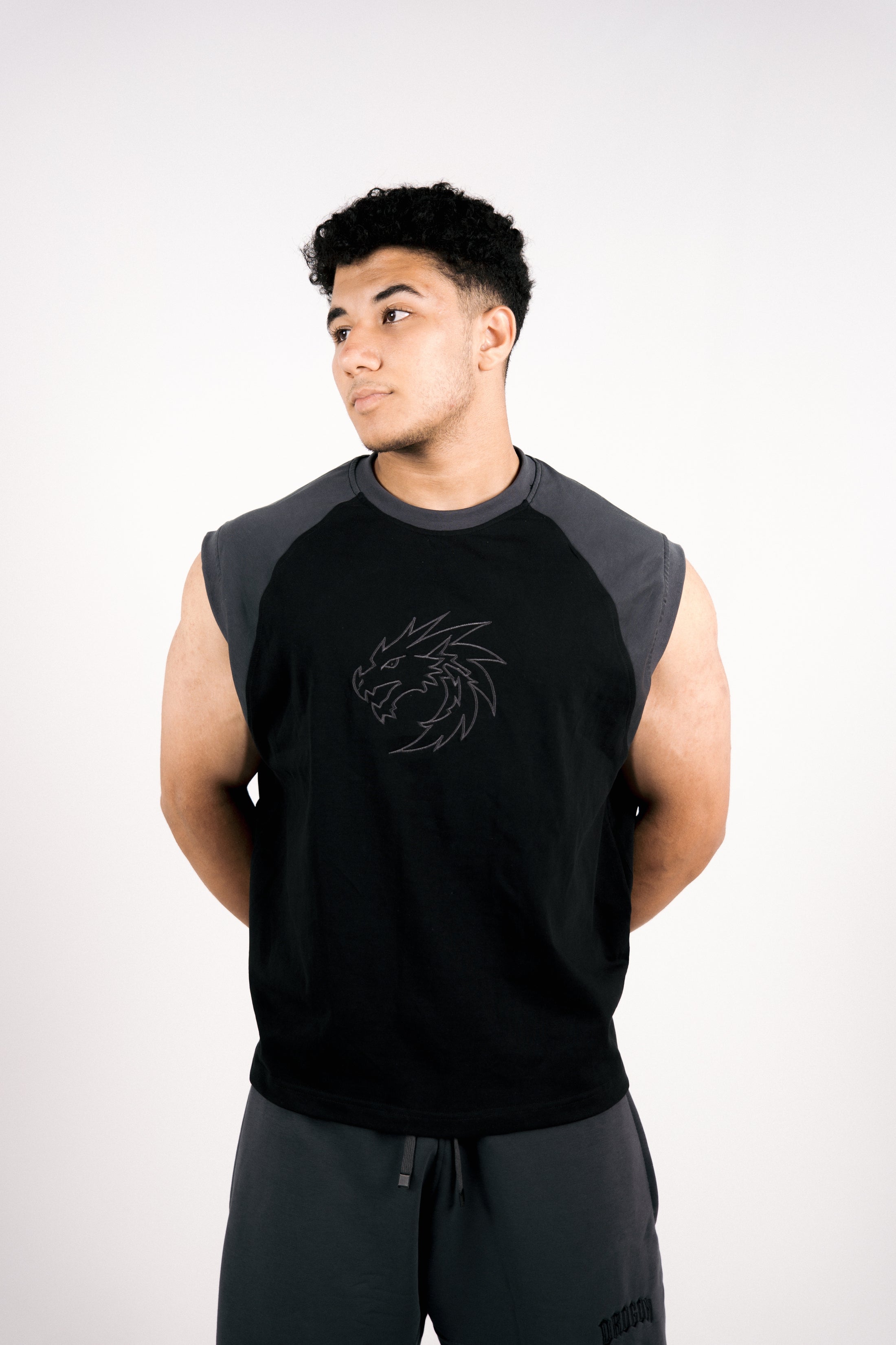 Oversized Sleeveless Tee