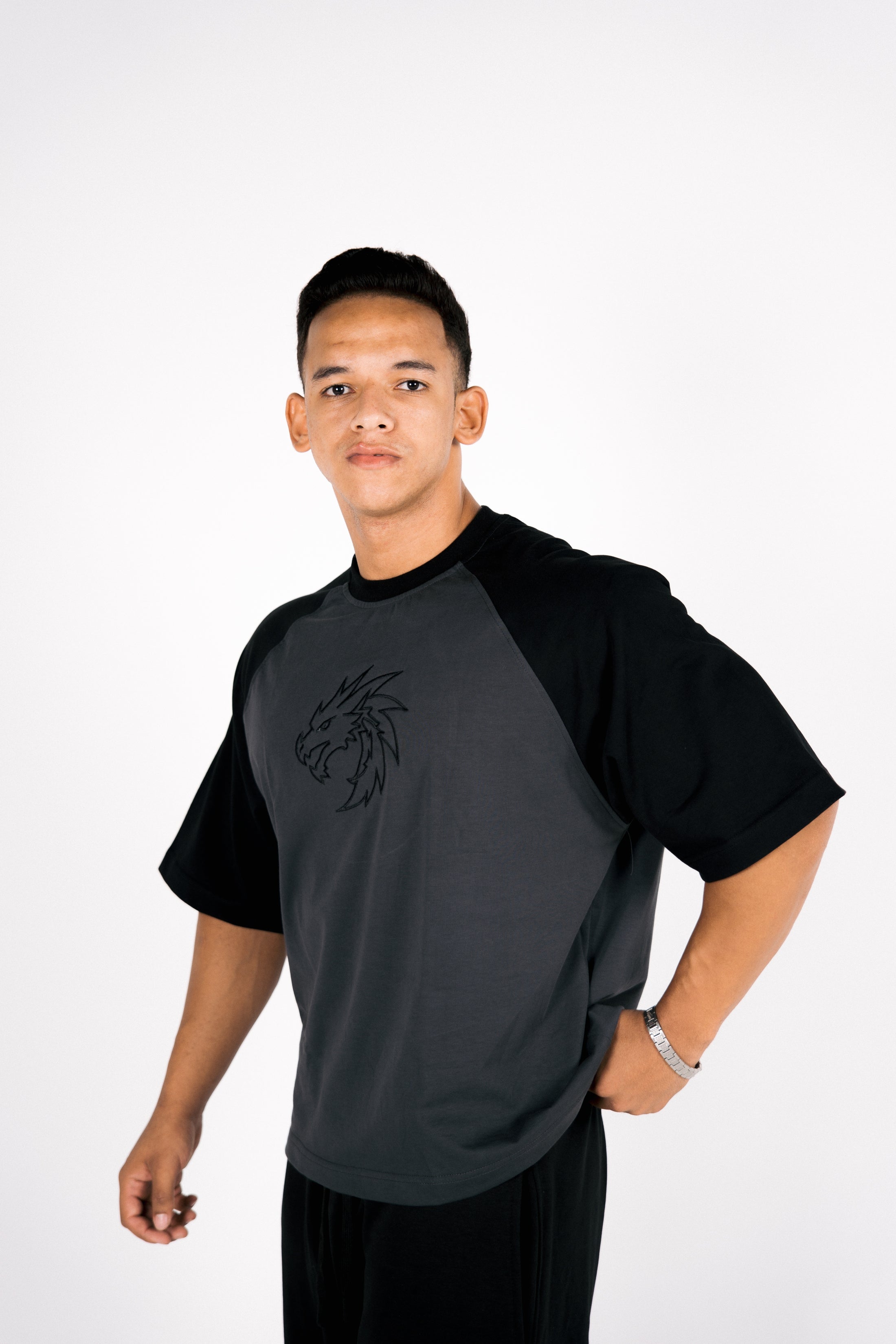 Box Fit Raglan Tee